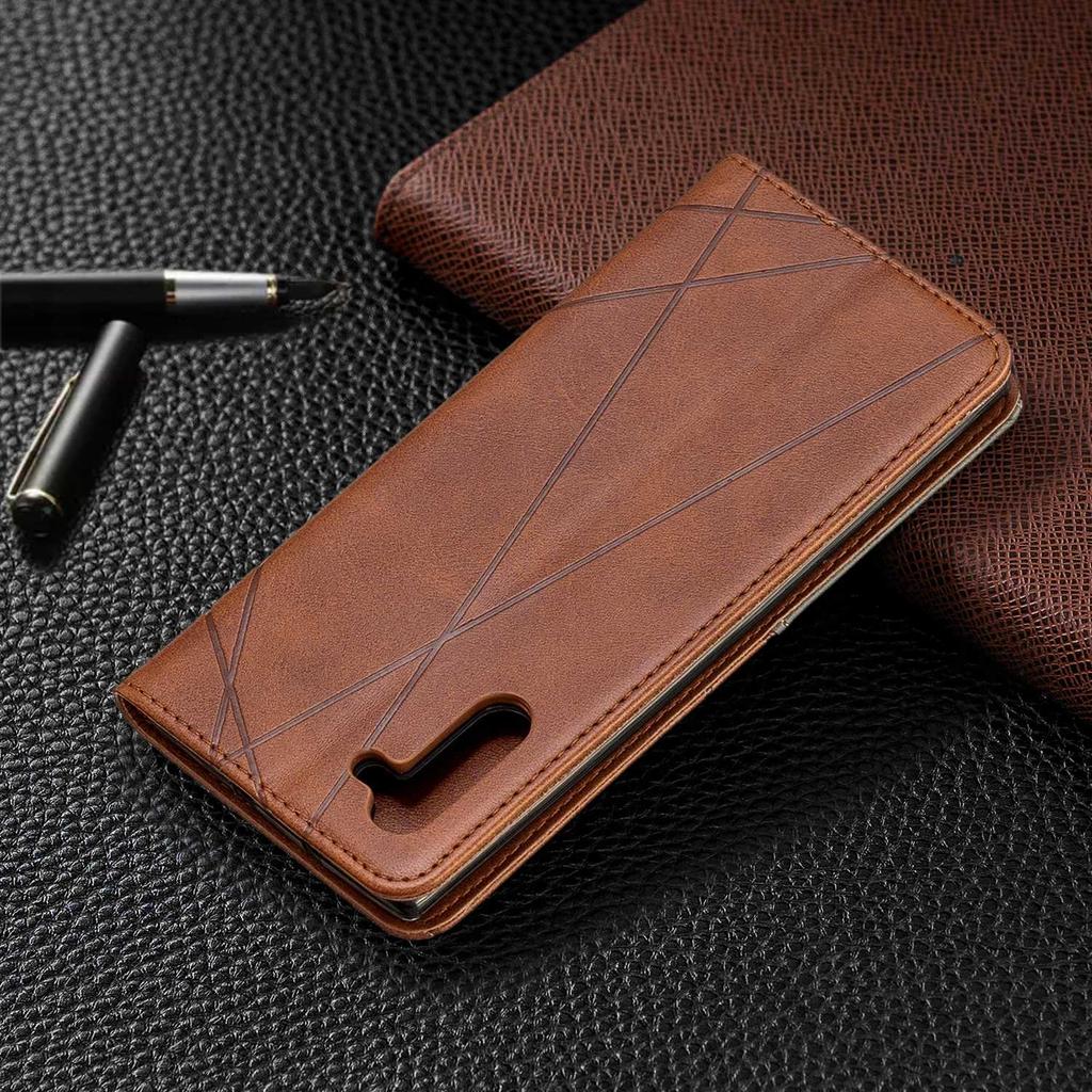 Zaps Origami Galaxy Note 10 Brown