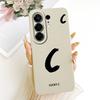For Tecno Camon 50 4G Lucky Initial Letter Phone Case For Tecno Camon50 4G CN5 Soft Silicone Shockproof Cases Bumpers