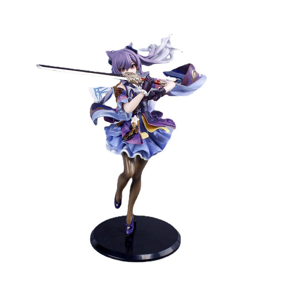 

Фигурка Genshin Impact Кэ Цин ПВХ Коллекционная Мультяшный Аниме Персонаж Подарок Декор