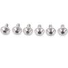 6 Pcs M5 x12.5mm Motorcycle Fairing Bolts Seat Bolt Body Shell Stainless Steel Fairing Screws Kits For Suzuki GSXR600 GSXR750 GSXR1000 GSX1300R