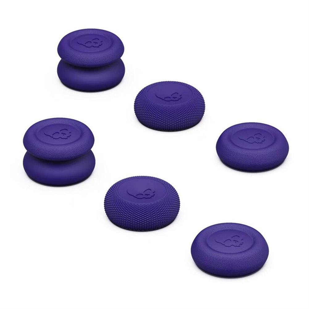 6pcs Joystick Cap Compatible For Steam Deck Fps/tps Chicken Eating Artifact Silicone Non-slip Thumbstick Cover