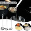 New Kitchen Tools Leaking Spoon Colander Oil Soup Separate Spoon Strainer Stainless Oil Ladl