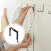 Adjustable Cubicle Hanger Over The Door Home Clothes Towels Storage Hooks for Keys Umbrellas Potted Plants Hats