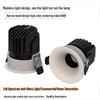 Anti-Glare Narrow Edge LED Wall Washer Spotlight for Living Rooms and Hotels