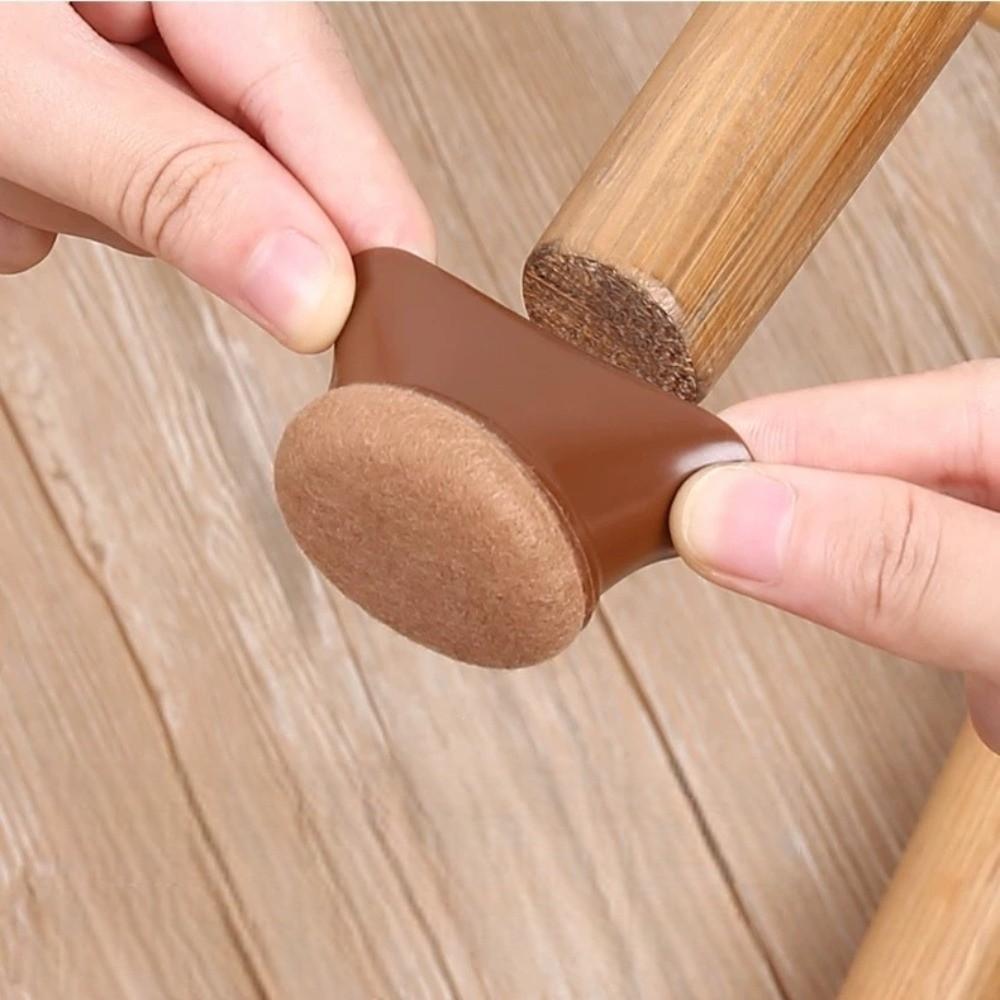 8pcs/set Wear-resistant Furniture Feet Pad Thickened Chair Leg Protector Pad  Indoor Application