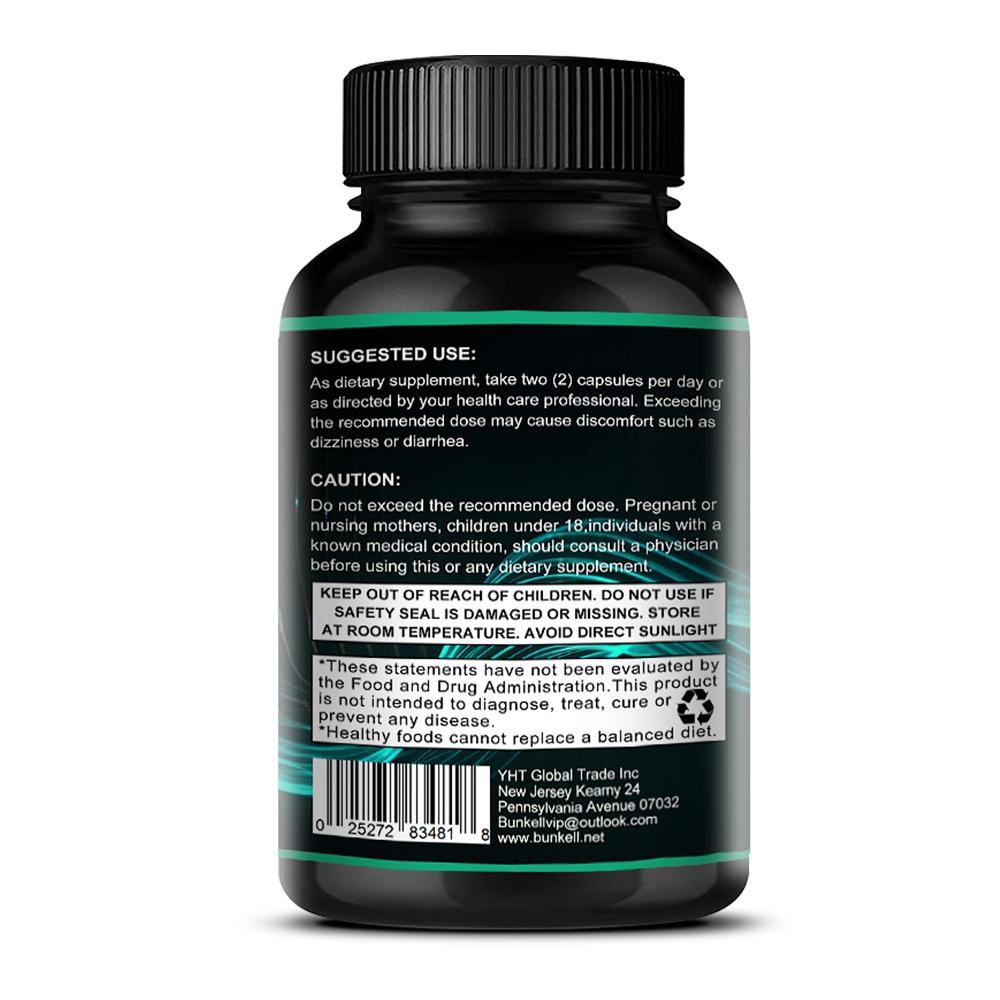Hoogwaardig Voedingssupplement, Met Zwarte Kers 1200 Mg, 120 Capsules Per Fles