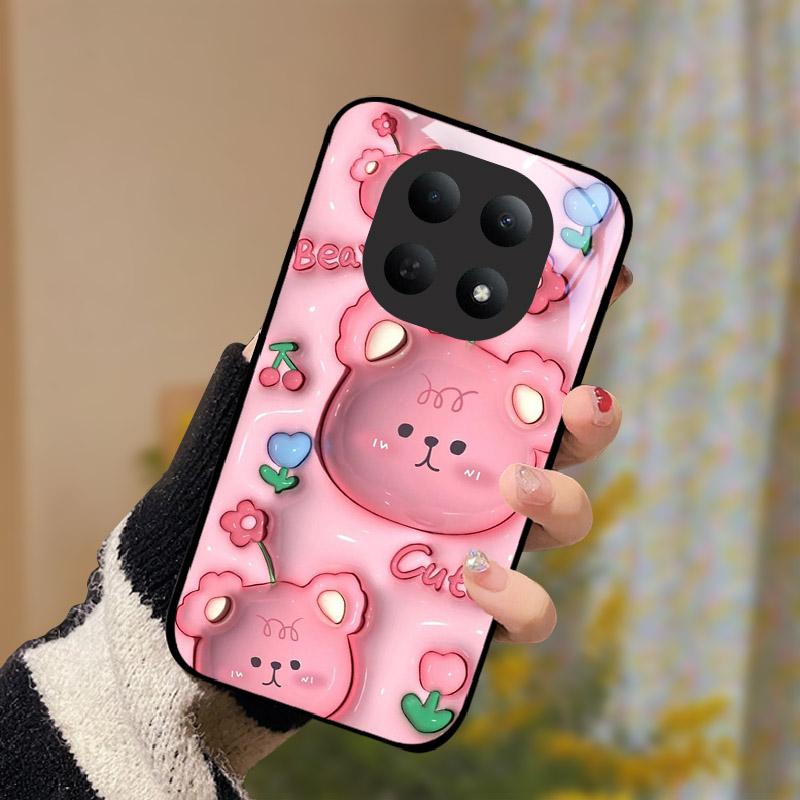Glass Case For Xiaomi Poco M8 5G Fashion Hard PC Tempered Glass Phone Case Back Cover For Redmi Note 15 Note15 5G Funda Bumper