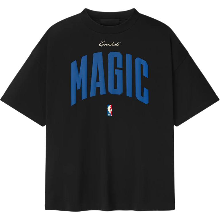 

Fear of God Essentials Футболка NBA Orlando Magic 90s Fit Черная Унисекс Топы 125EU264203F XL