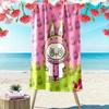LABUBU Beach Towel Perfect for Travel, Outdoor Activities, Swimming, Camping, Hiking