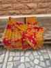 Indian Patchwork Kantha Blanket Handmade Quilt 100% Cotton Reversible Blanket Throw Bed Spread