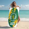 Personalized Flamengo Team Crest Beach Towel Microfiber Beach Towel Thin Absorbent for Beach Swimming Yoga Bath Sports. 0910171
