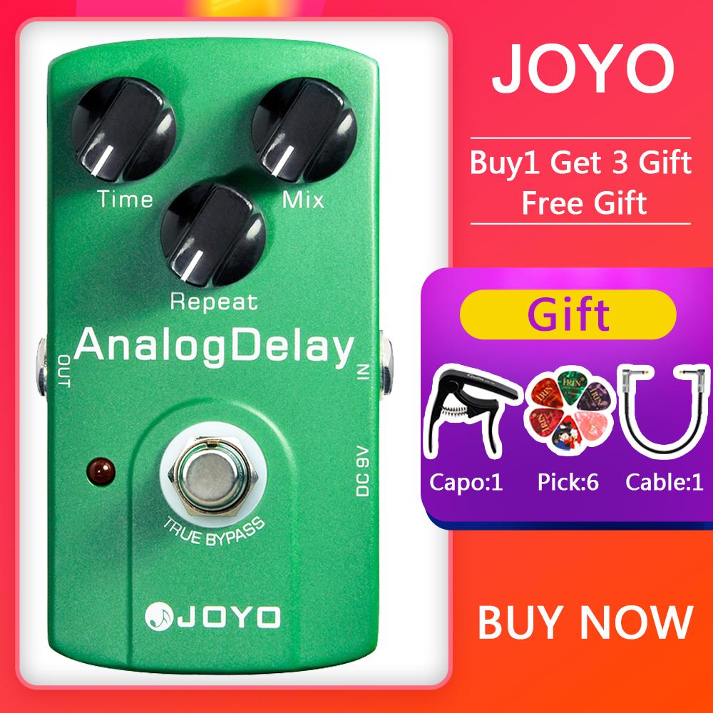 JOYO JF-33 ANALOG DELAY Guitar Effect Pedal True Bypass Digital Delay Pedal Electric Guitar Parts & Accessory