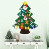 95cm Felt Christmas Tree DIY Door Wall Hanging Ornaments for Kids Xmas Gift Christmas Tree For Shop Windows 2024 Decoration