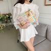 Cute Floral Women's Travel Cosmetic Bag Retro Flower Female Coin Purse Clutch Handbags Student Girls Lbig Storage Bag Wallet
