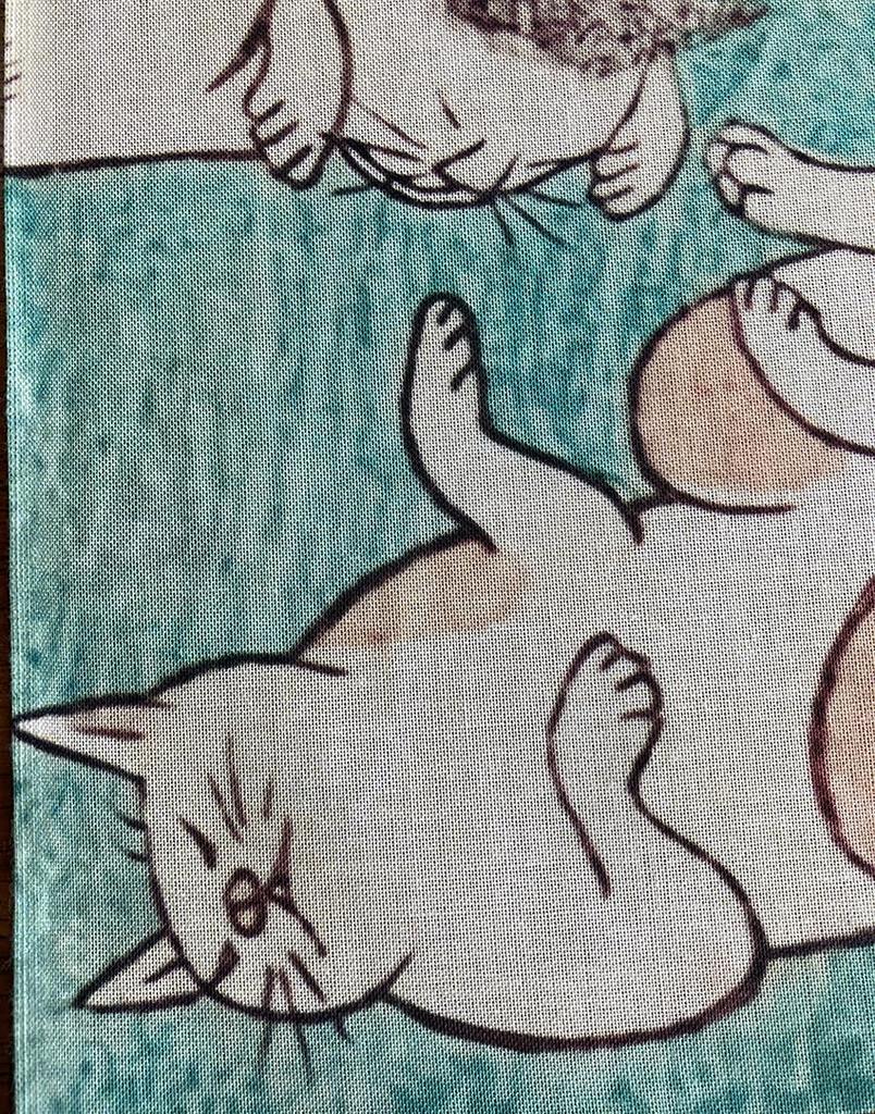 hand New Edition Shigemasa Utagawa Hiroshige Ukiyo-e towel, Cats, III,