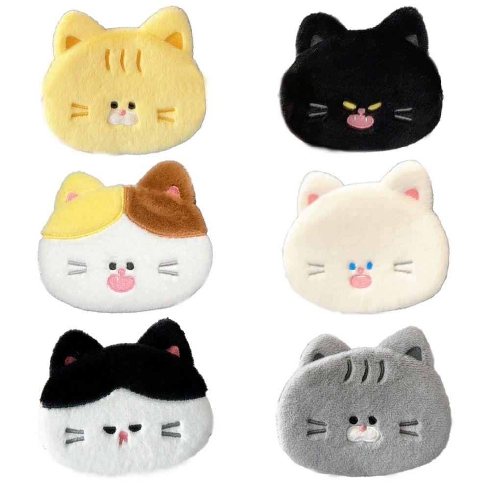 Kitty Tuxedo Cat Plush Purse Bag Meow Ginger Cat Earphone Bag  Bag Pendant