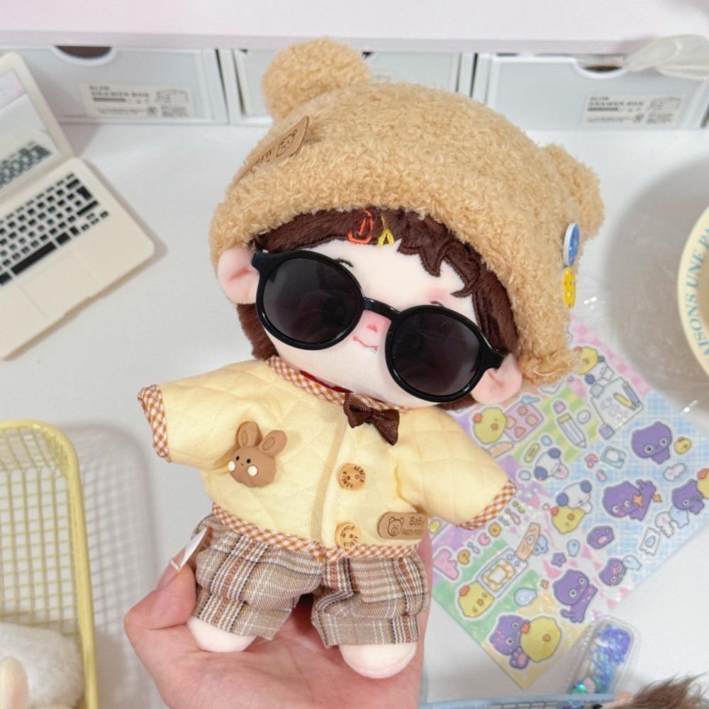 1 Set Bear Set Cotton Doll's Clothes Rabbit Plush Doll Clothes  Children's Gift