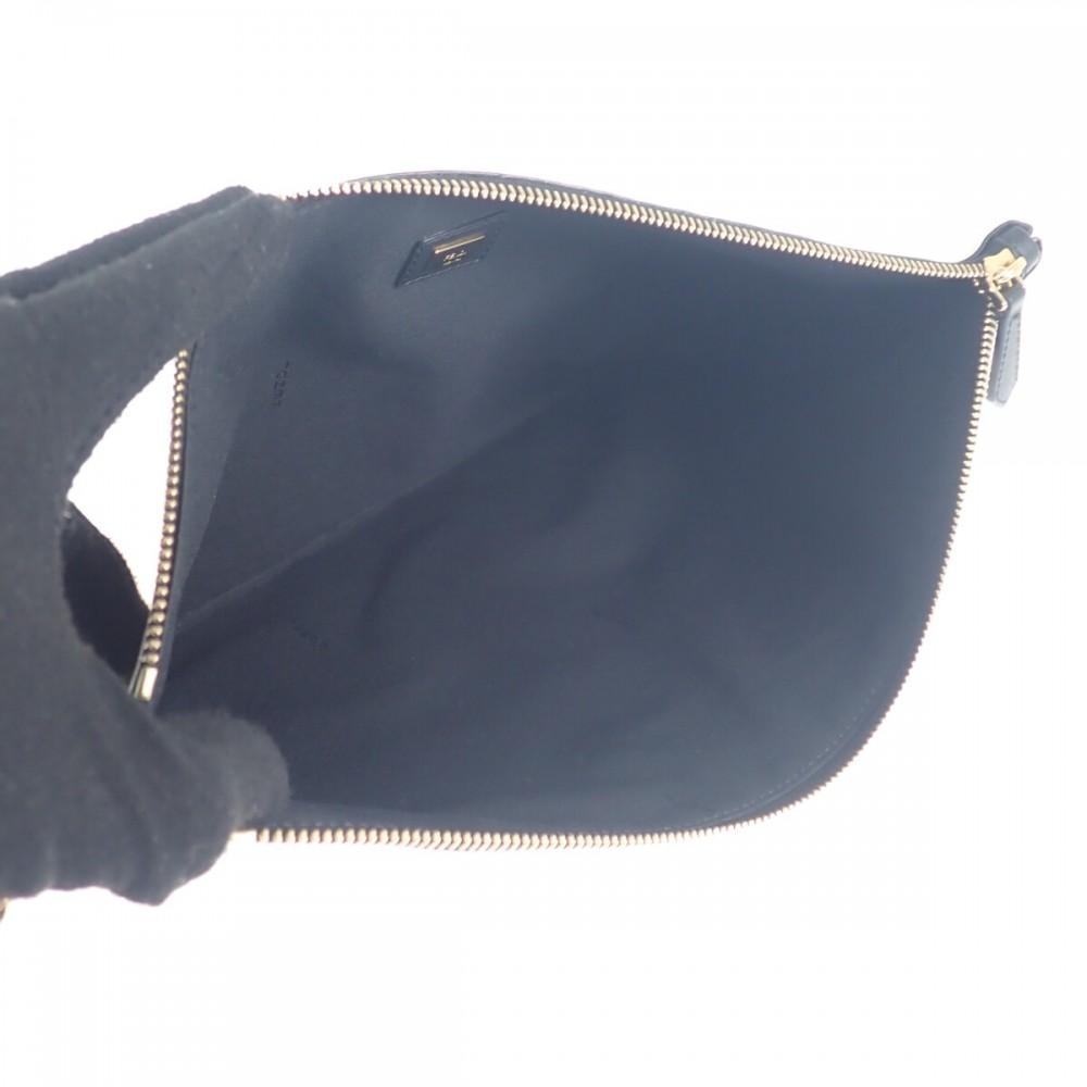 Fendi 8N0178 AEHR Pouch Pink Calfskin Mens