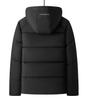 Men's Fleece-Lined Graphene Cotton Jacket, Warm Hooded and Cold-Resistant Winter Outerwear