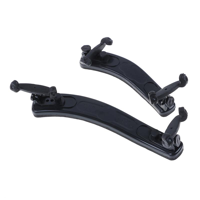 Violin Shoulder Rest Adjustable Pad Support For Violin 1/2-4/4 1/8-1/4 Black