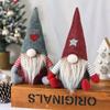Holiday Gift Decoration Christmas Faceless Doll Dwarf Gnomes Santa Claus Elf Home Tabletop Creative Decoration Ornament