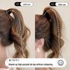 Black High Ponytail Claw Clip - Women's Summer Hair Fixing Hairpin