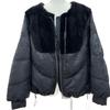End~ Down Jacket Merino Wool Real Hair Jacket