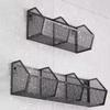 Wall Mounted Vegetable Fruit Storage Rack Large Capacity Garlic Ginger Hanging Basket  Bathroom