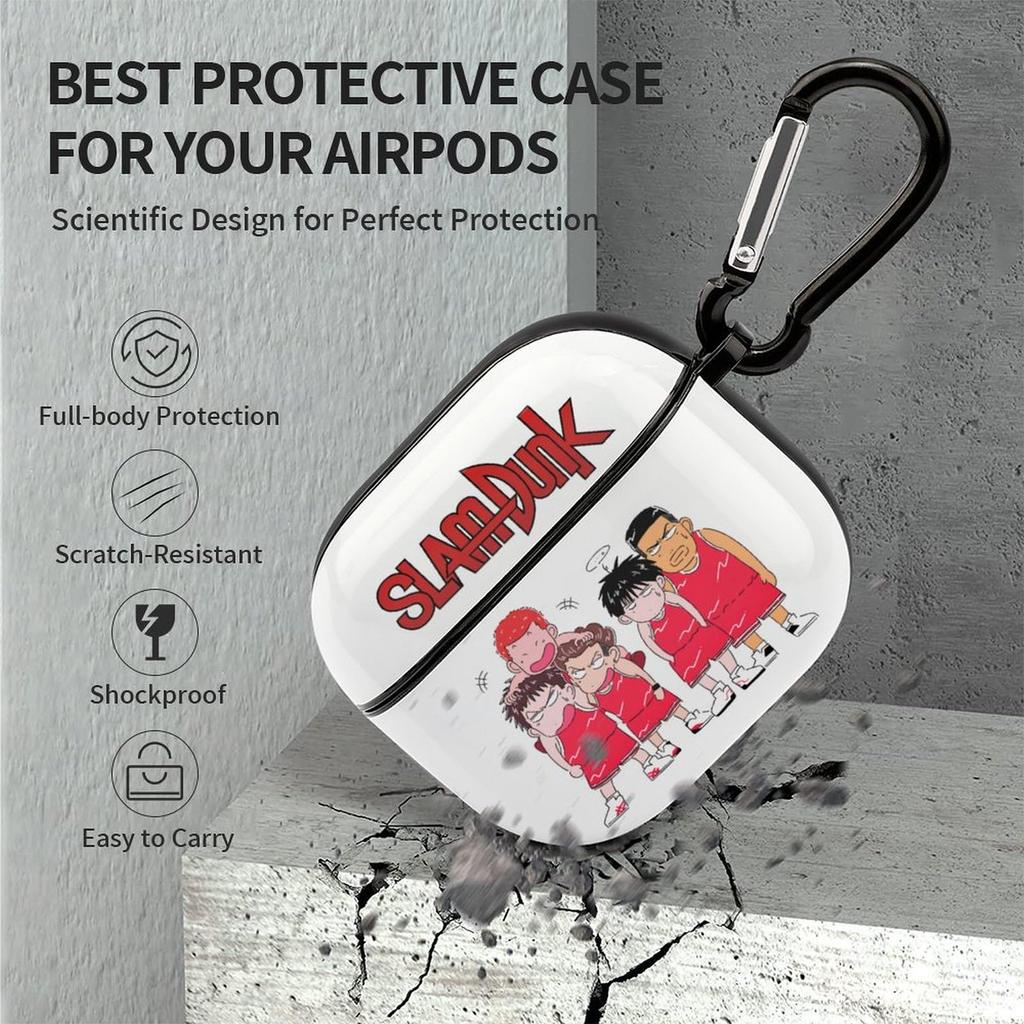 Cute Slam Dunk Airpods 3 Portable Airpods 3rd Generation Compatible with AirPods Wireless Charging Perfect Gift for the New Style 4 Case, Case, 3,