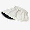 WTEMPO Summer UV Resistant Sunshade Hats Empty Topped Shell Sun Hats Face Covering Hair Hoops Sunscreen Caps Simple Solid Color Foldable Sun Hat