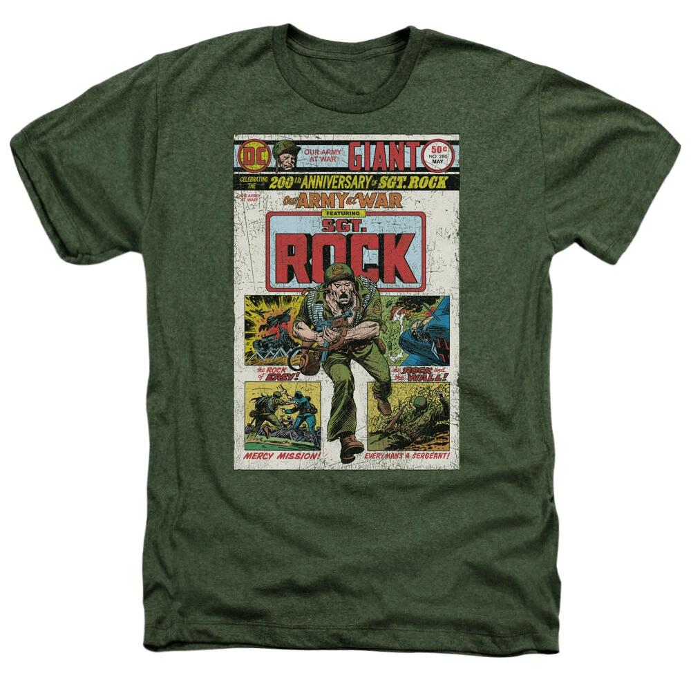 Sgt. Rock Sgt. Rock Cover Heather T-Shirt 4XL