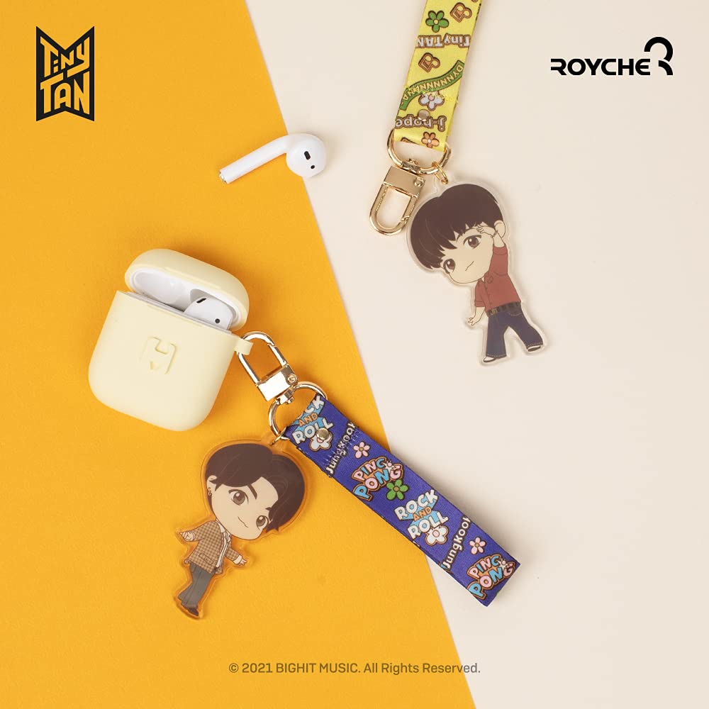 ROYCHE TinyTAN Acrylic Strap Key Ring (JIN) TinyTAN-KRA-D-JIN