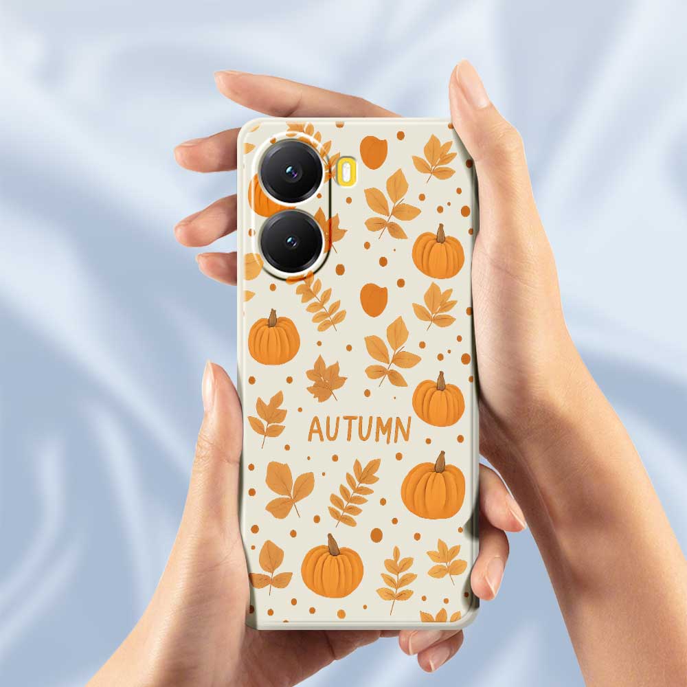 For Xiaomi Redmi Turbo 4 5G/Poco X7 Pro 5G Case Autumn Theme Pattern Printing Straight Edge TPU Phone Back Cover