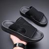 Slippers Men's Summer New Sandals Men's Mesh Casual Beach Shoes Wear Non-slip One-word Drag