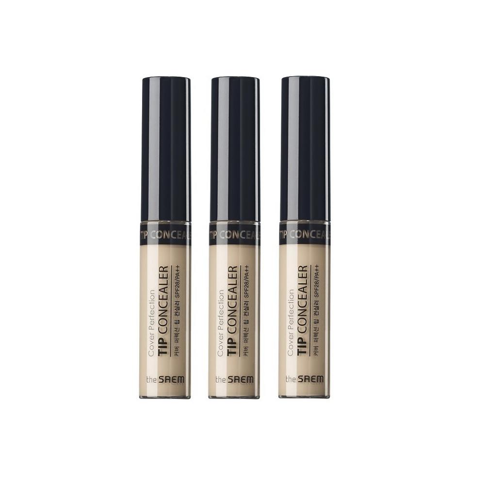 The Saem  1 .5 Concealer Cover Perfection Tip  3pcs 