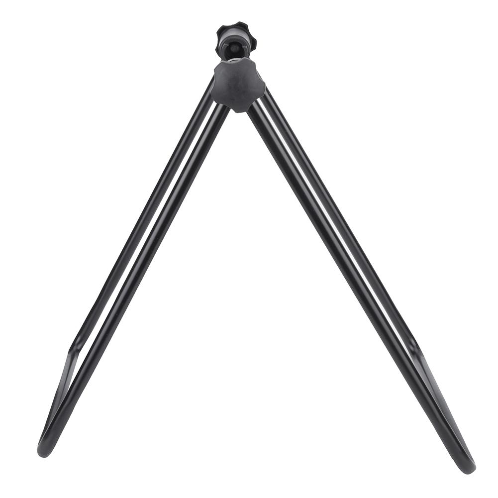 Black Thin Wall Steel Tube Bike Kickstand Support Bracket Bicycle U Shape Foot Rack Parking Frame