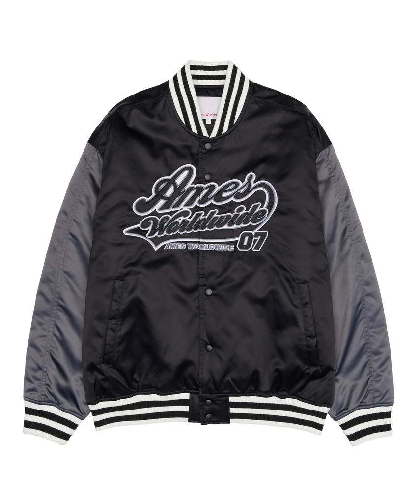 Ames-Worldwide Ames Stadium Jacket Black (Am2Esuj240A)