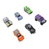 6pcs Mini Car Model Collectible Alloy Pull Back Car Play Vehicle Set for Children Over 3 Years Old