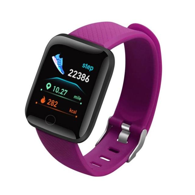 Buy 2021 116s Smart Watches Smart Wristband Heart Rate Watch 116S Men ...