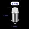 10/4/2/1Pcs BA9S LED T4W H6W Led Bulb Canbus Car Interior Light Auto Wedge Marker Dome Lamp Reading Door Light 6000K 12V