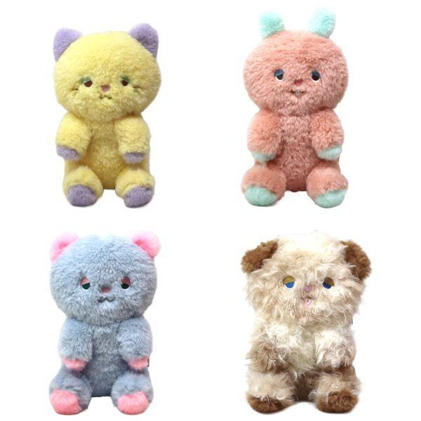 onemuchans Sitting Mascot S BEAR ACCENT Onemuchans Plush Toy Bear Animal Light Blue