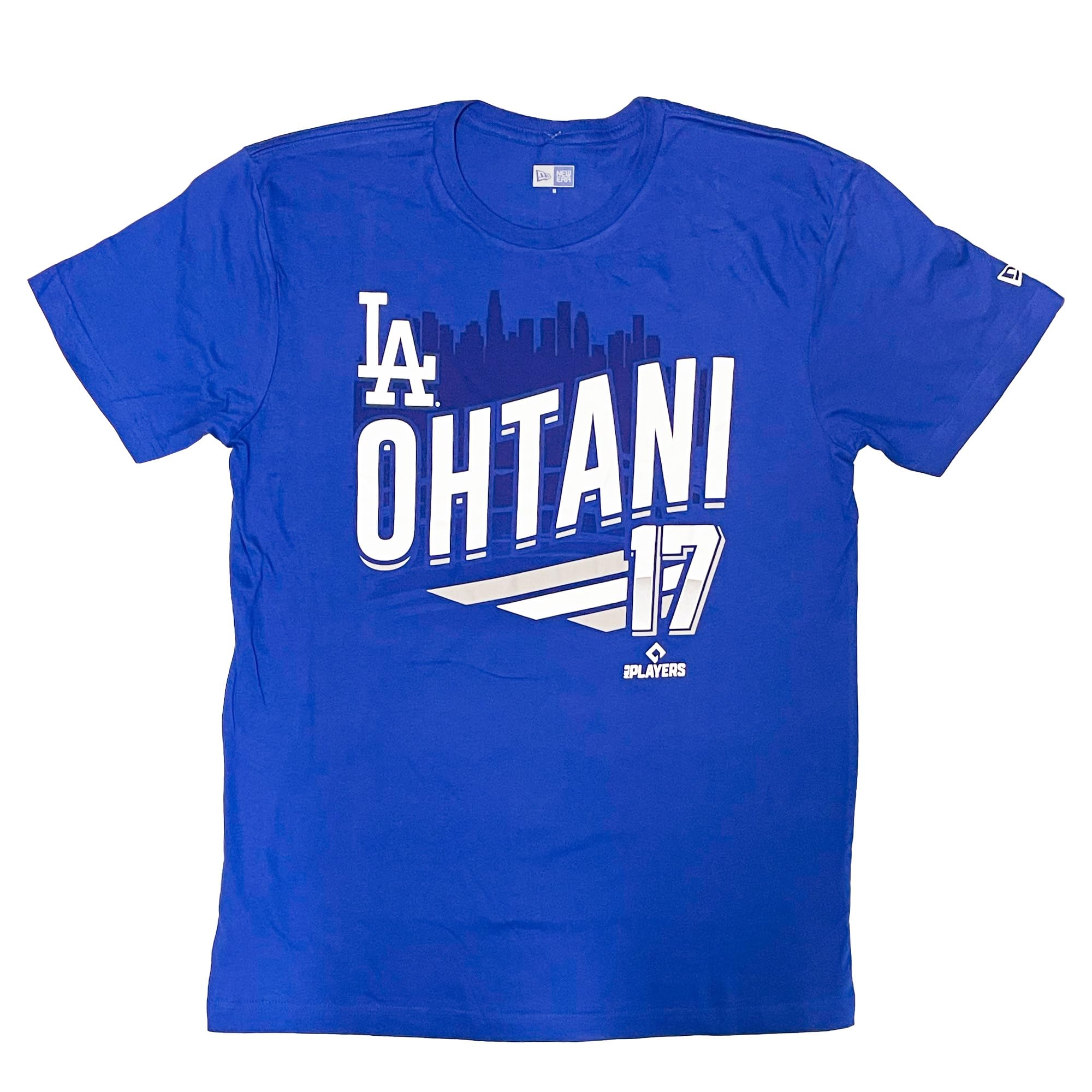 

New Era Shohei Ohtani Los Angeles Dodgers Baseball NZ2403A Blue A Size Small T-Shirt [Used]