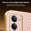 For Xiaomi Redmi 15 5G (Global) (169mm) Phone Case Carbon Fiber Textured Electroplated TPU Back Cover