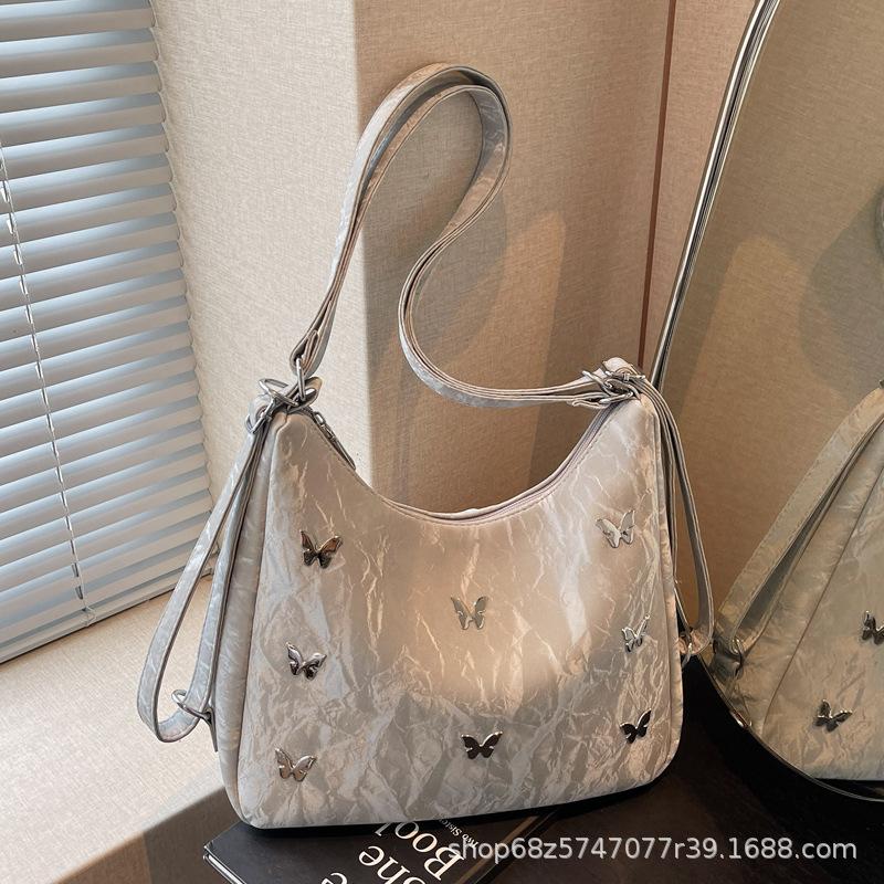 Trend Casual Commuter Women's Bag 2025 New Tote Bag Women's Shoulder Bag Large Capacity Fashion Backpack Shoulder Bag