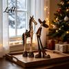 Western Cowboy Statue 1/2Pcs West Horse Statue Figurine Resin Figurine Cartoon Shaped Desktop Decoration for Home Office Small