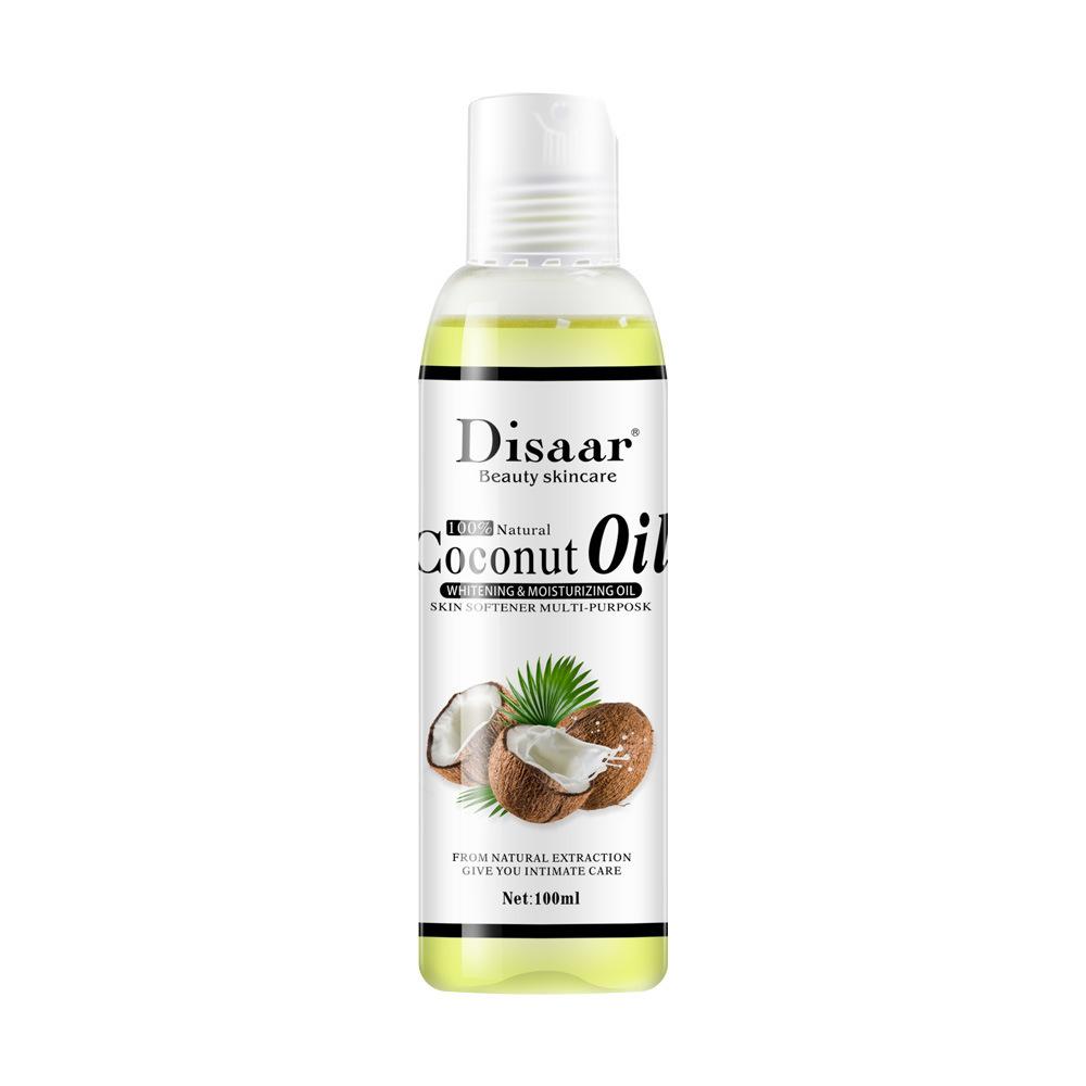 Disaar Čistý prírodný jojobový kokosový ricínový esenciálny olej Anti-Aging Lymfatický detoxikačný olej SPA Vhodné pre relaxačnú masáž tela Olej