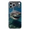 Soft Clear TPU Phone Case For iPhone 17 Air 16E 16 11 15 14 Pro MAX 12 13 7 8 Plus SE Easter Cover Fullback Protection Shark