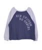 SOMSOC Milli Artwork Raglan Top_Lavender