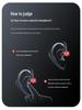 M618 True Bone Conduction Wireless Bluetooth 5.0 Ear Hook Sports Earphones.