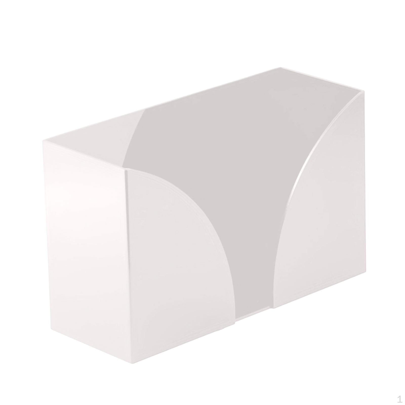 

Acrylic Napkin Holder ,Napkin Dispenser ,Simple, Tissue Organizer Paper Storage Box for Picnic белый